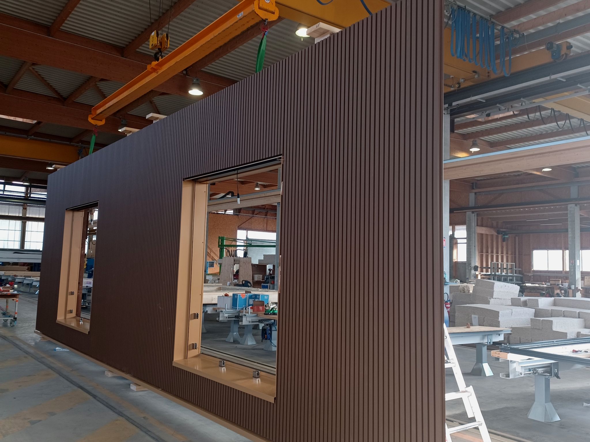 Bardage Neolife - préfabrication en usine